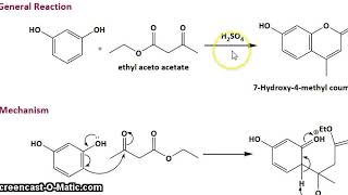 PREPARATION OF 7 HYDROXY– 4 – METHYL COUMARIN UMBELLIFERRONE [upl. by Yrohcaz]