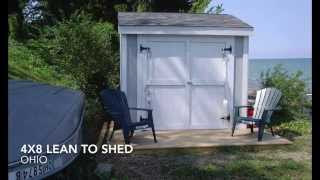 Lean To Shed Plans From iCreatablesTV [upl. by Osyth]