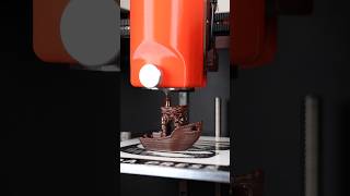 3D Printing Chocolate with Cocoa Press [upl. by Yenmor]