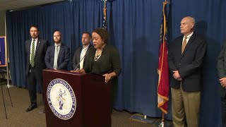 DeKalb DA announces indictments related to criminal activity inside jail  Rewatch [upl. by Ceporah310]