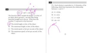 SAT Test 7 Section 4 2326 [upl. by Etteuqal698]