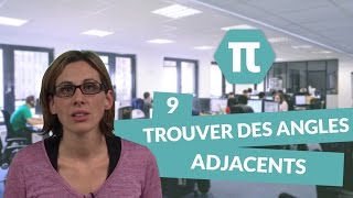 Trouver des angles adjacents  Exercice 9  Mathématiques  digiSchool [upl. by Eelyk250]