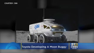 Toyota Is Working On A Moon Buggy With Japans Space Agency [upl. by Leynwad]