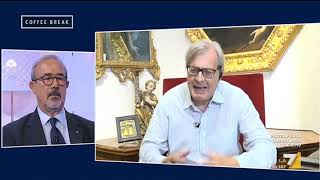 Vittorio Sgarbi Milano tutto può il centro è arretrato culturalmente in Sicilia prevale [upl. by Oicirbaf]