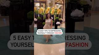 5 Easy Tips to Expressing Yourself Through Fashion fashion styletips stylematters [upl. by Joyce]