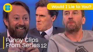 Funny Clips From Series 12  Best of Would I Lie to You  Would I Lie to You  Banijay Comedy [upl. by Pastelki]