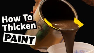 How to thicken paint Paint for Cabinet Tips you need to know [upl. by Bravar374]