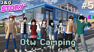 JampG STORY  5  Otw Camping  DRAMA SAKURA SCHOOL SIMULATOR [upl. by Saba]