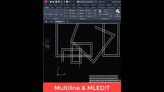 MText Multi Text Style AutoCAD Tutorials shorts [upl. by Nanreik9]