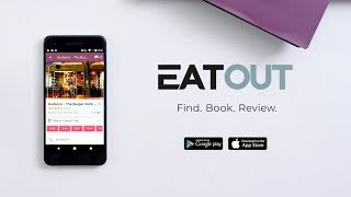 Find book and review your favourite restaurant  Eat Out app [upl. by Akinorev]