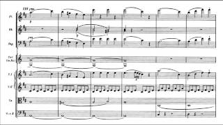 Mozart  Le nozze di Figaro  Ouverture score [upl. by Shirline]