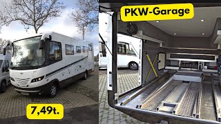 GEBRAUCHTES PKWLINER WOHNMOBIL 749t sucht neuen Besitzer Phoenix Maxi Liner 9200 A PKW Garage [upl. by Floridia]