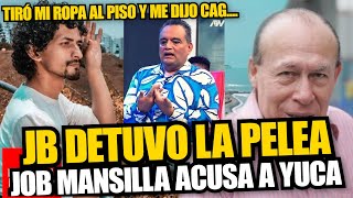 Job Mansilla reveló bronca con Yuca en el Wasap de JB Te crees la gran cag porque eres actor [upl. by Camm]