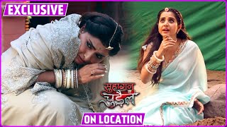 Suhagan Chudail On Location Deeya Ne Nishigandha Ke Ring Se Ki Baat Moksh Ki Maa Ne Ugla Zeher [upl. by Reniar]