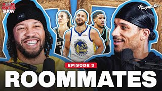 Jalen Brunson amp Josh Hart Reveal Hilarious AllStar Stories amp React To Fan Videos  Ep 3 [upl. by Hertzog523]