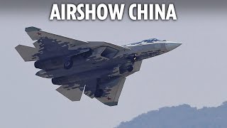 LIVE Fighter jets take to the sky on the second day of Airshow China [upl. by Clymer]