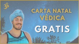 Calcula tu Carta Natal totalmente GRATIS con este Método  Astrología Védica [upl. by Columbus]