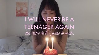 i vlogged for 7 years a farewell to my teenage years [upl. by Esilegna]