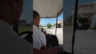 Sandy Villas Kairaba Corfu  Resort transportation  No need to walk  take the buggy shorts [upl. by Iron265]