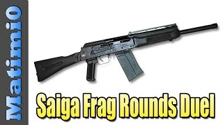 Saiga Frag Rounds Duel  Filthy Camper  Battlefield 4 [upl. by Alby]