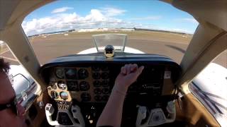 IFR Departure from Bankstown in a Beechcraft Baron [upl. by Scarrow]