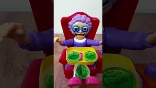 GRANNY EXCITED TO HER DESSERT TODAY GREEN APPLE JELLY ACE ASMRshortvideo asmrvideo [upl. by Ietta502]