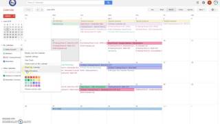 How to Change the Color of a Calendar [upl. by Iteerp]