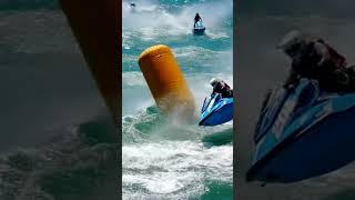 Insane Jet Ski SlowMotion Drone Footage Huge Air Bone Crushing Waves [upl. by Ellenig]