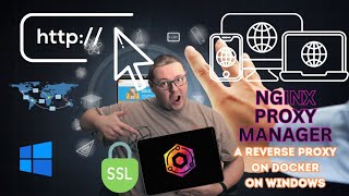 Nginx Proxy Manager On Docker On Dockge On Windows [upl. by Bundy]