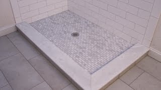 Large Subway Ceramic Tile Bathroom [upl. by Ettezzil]