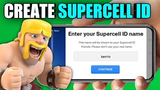 How to Create a Supercell ID in Clash of Clans 2024 [upl. by Cirala879]