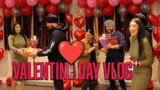 VALENTINE DAY VLOG 2024  Bajwa Family TV [upl. by Atenik]