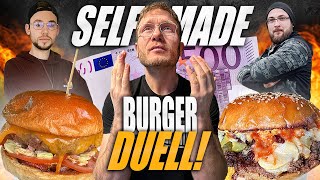 500€ WER mir den BESSEREN SELFMADEBURGER macht ABONNENTENBATTLE [upl. by Aicelf]