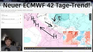 Wie startet der Dezember  ECMWF 42 TageTrend wetter [upl. by Kat]