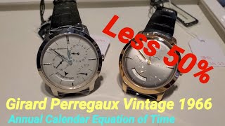 Girard Perregaux Vintage 1966 年曆錶 LESS 50 [upl. by Latona]