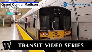 TVSLong Island Rail Road Trains at Grand Central Madison [upl. by Andros22]