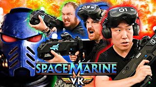 SPACE MARINE VR is an Absolute BLAST ft Corridor Digital [upl. by Lekram]