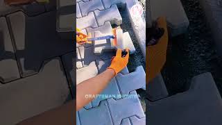 Sidewalk tile edge installation tool [upl. by Pierce]