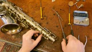 Lets Overhaul A Saxophone Together Part 2 Inspection amp Disassembly [upl. by Eelyk866]