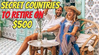 Discover the best countries to retire on just 500 a month [upl. by Ydnik]