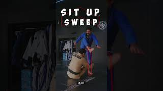 Slick Sit Up Sweep🔥✨bjj jiujitsu bjjtechnique [upl. by Elokcin]