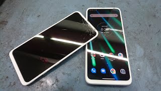 Motorola one fusion plus Broken Screen Replacement [upl. by Dreddy]