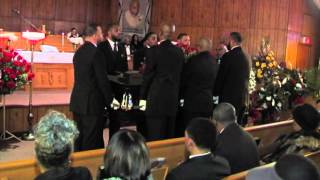 The House of Johnson Funeral Home Elite Honor Guard Pallbearers [upl. by Aidnic]