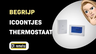 Hoe de icoontjes van de Remeha iSense thermostaat begrijpen [upl. by Aguie]