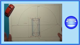 PROSPETTIVA DI UN CILINDRO POGGIATO SUL GEOMETRALE 231 [upl. by Packston408]