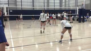 Academy Volleyball Club 14 HP Denny Volleyball Game [upl. by Shulman706]