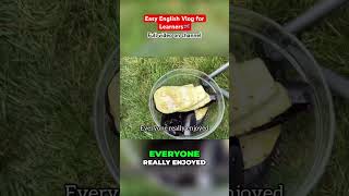 Easy English Vlogs for Learners 🇬🇧🏕️ Camping esl studyenglish [upl. by Anuska]