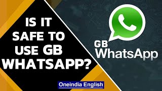 What is GB WhatsApp How can it get your account blocked from WhatsApp  Know all  Oneindia News [upl. by Ocsecnarf]