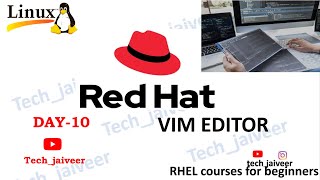 How to use VIM Text Editor RHEL 9 In Hindi [upl. by Arted]