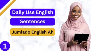 English Sentences 1  Barashada Luuqada English ka [upl. by Rivkah]